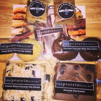 Gluten-free cookies and bars by The Protein Bakery